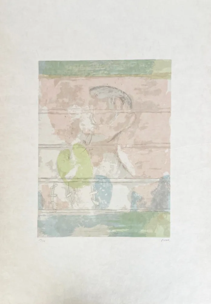 Litografía Moore - Head