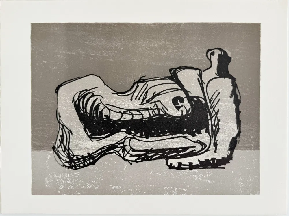 Litografía Moore - Hommage à San Lazzaro