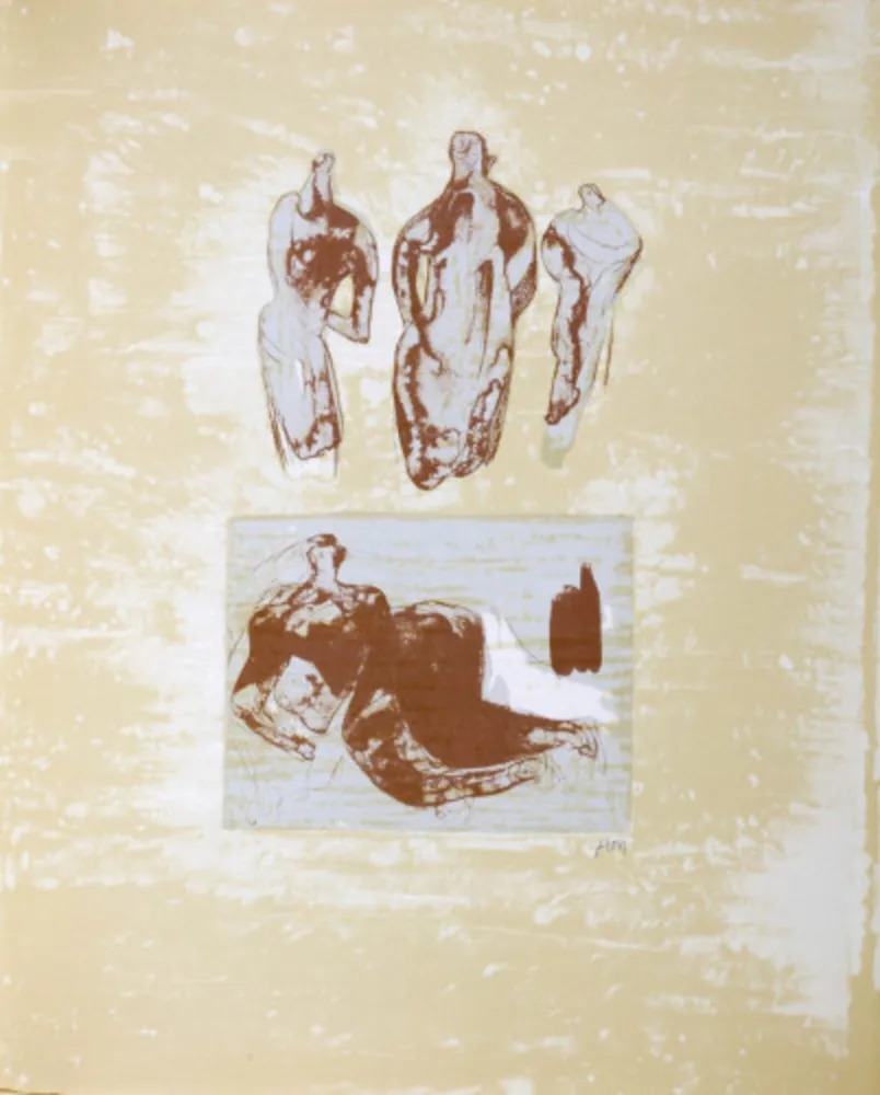 Litografía Moore - La Poesie: Ideas from a Sketchbook (C. 324)