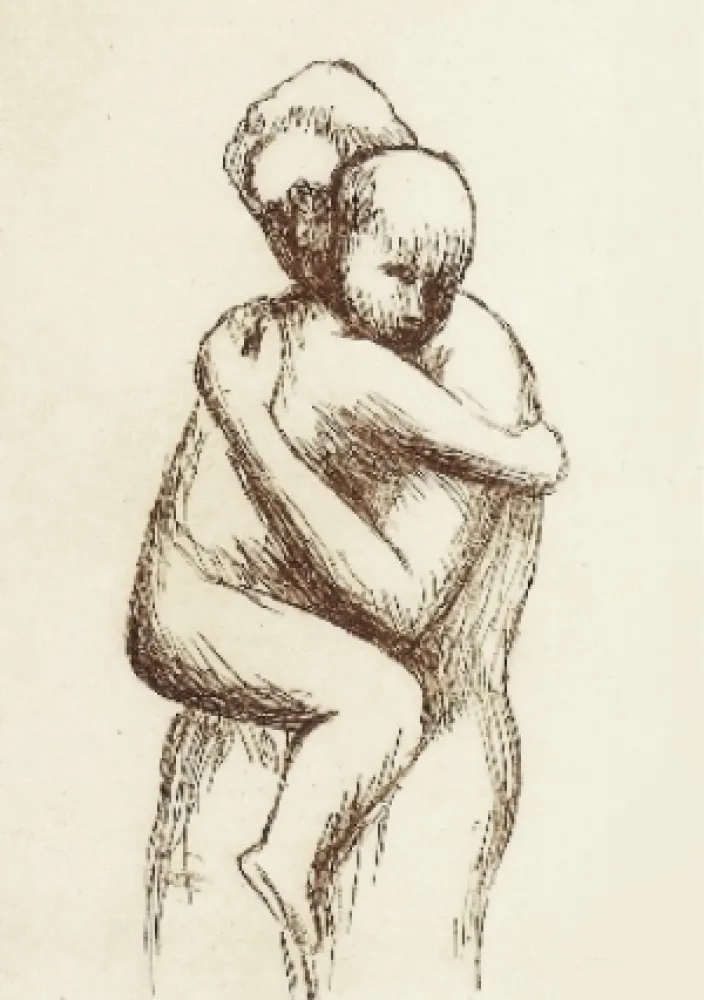 Grabado Moore - Mothe & Child XXX