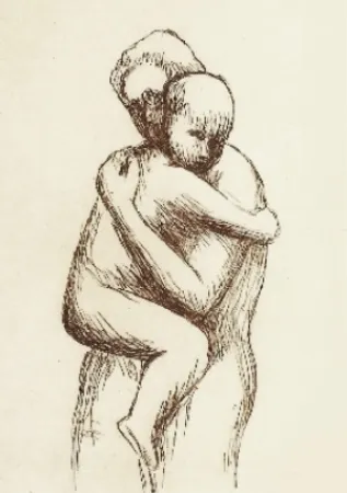 Grabado Moore - Mothe & Child XXX