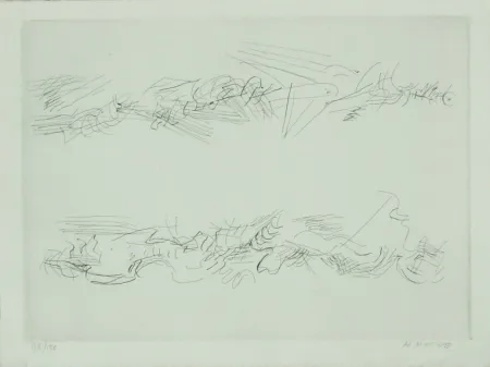 Grabado Moore - Projects for Hill Sculpture