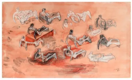 Múltiple Moore - Reclining Figures