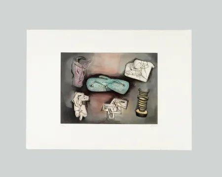 Grabado Moore - Sculptural ideas (tav. 4)