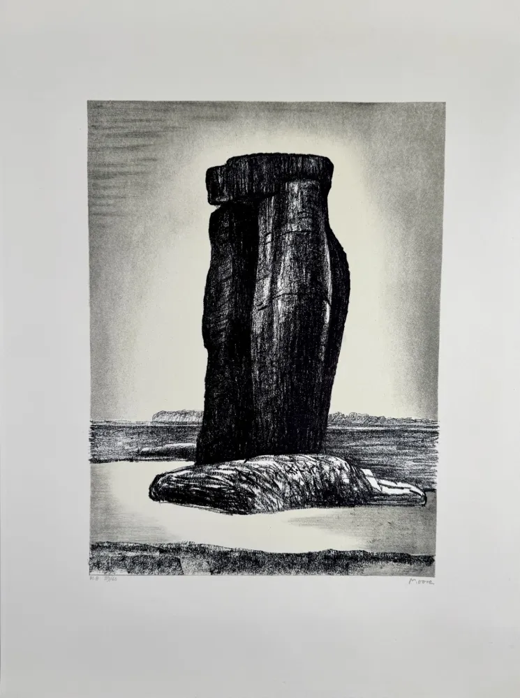 Litografía Moore - Stonehenge Pl. 8 