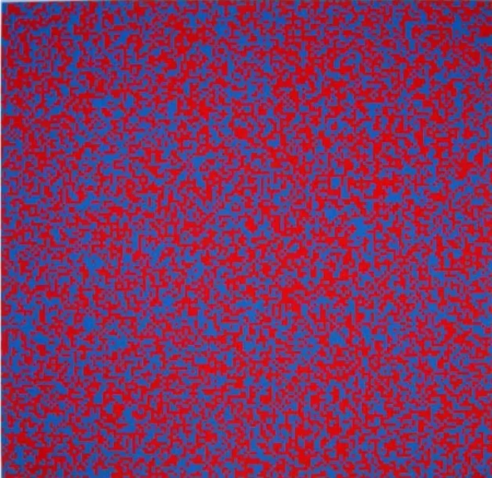 Serigrafía Morellet - 40 000 carrés