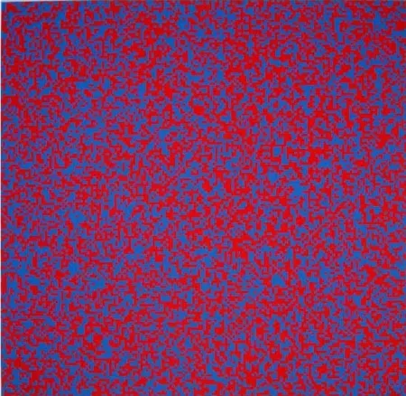 Serigrafía Morellet - 40 000 carrés