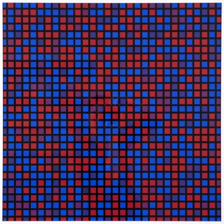 Múltiple Morellet - Chartres - bleu violet