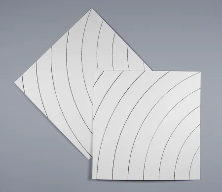 Serigrafía Morellet - Ondes parasites 2