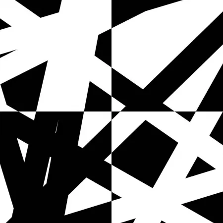 Litografía Morellet - Pis & plis