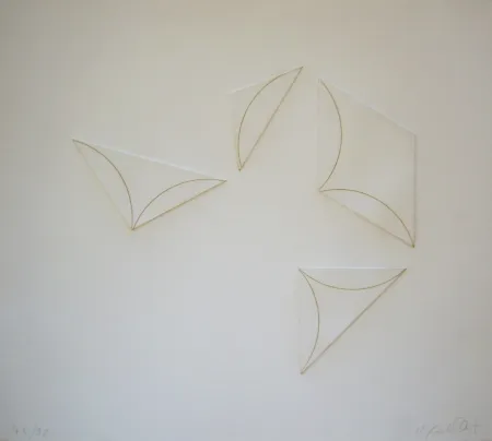 Grabado Morellet - Sans titre