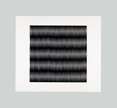 Serigrafía Morellet - Senza titolo