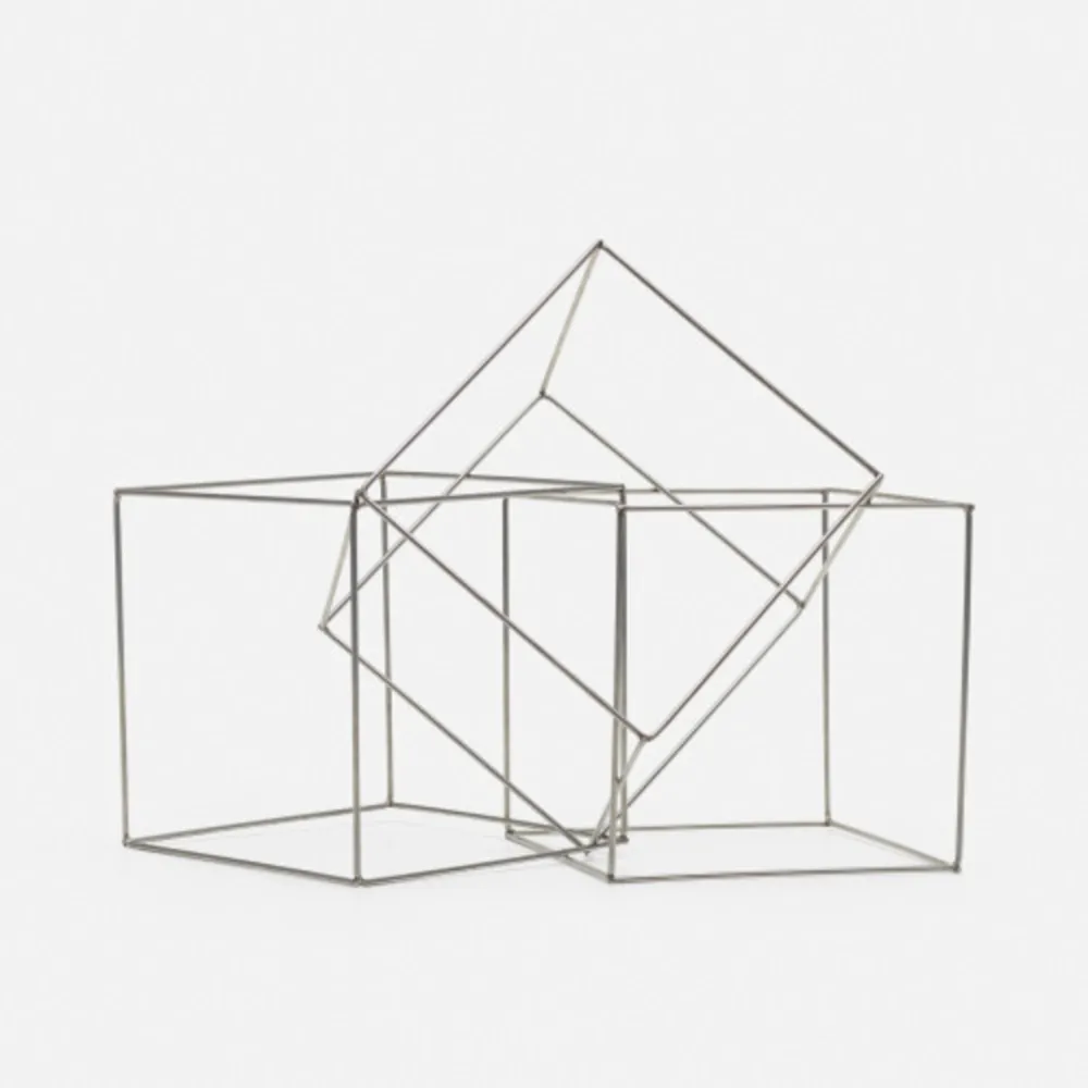 Múltiple Morellet - Trois cubes imbriqués