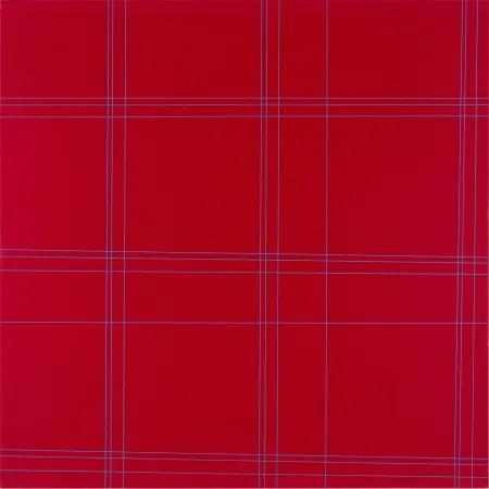 Litografía Morellet - TWO PATTERNS OF PERPENDICULAR LINES - EXACTA FROM CONSTRUCTIVISM TO SYSTEMATIC ART 1918-1985