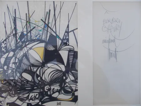 Litografía Moretti - Le champ des sphères