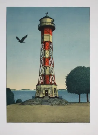 Litografía Moritz - Alte Liebe Hamburg