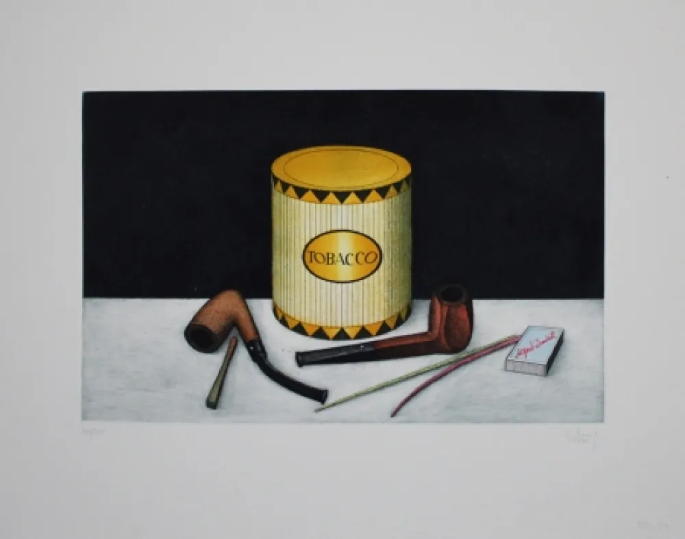 Aguafuerte Y Aguatinta Moritz - Tobacco