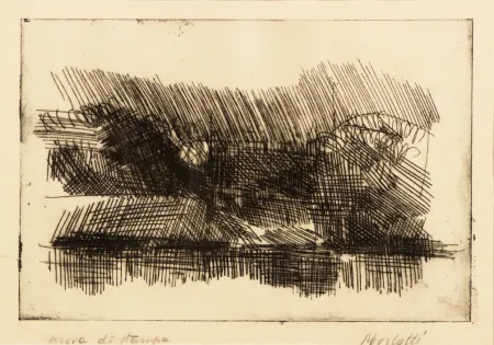 Grabado Morlotti - SENZA TITOLO