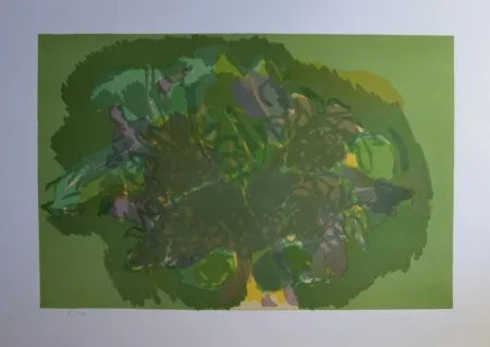 Litografía Morlotti - Senza titolo