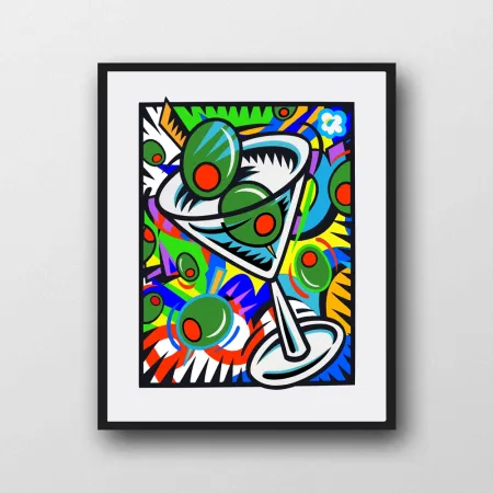 Serigrafía Morris - Quarantini