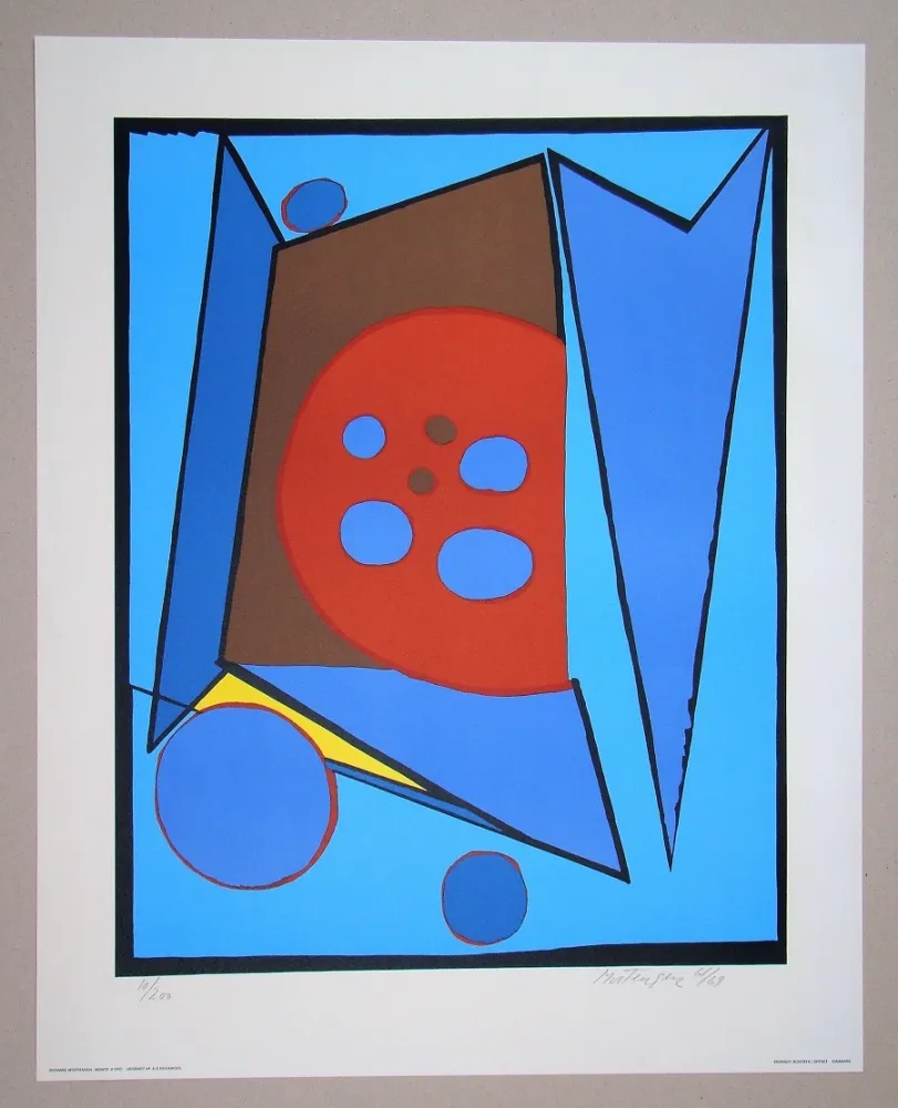 Litografía Mortensen - Monte d'Oro 1961/69