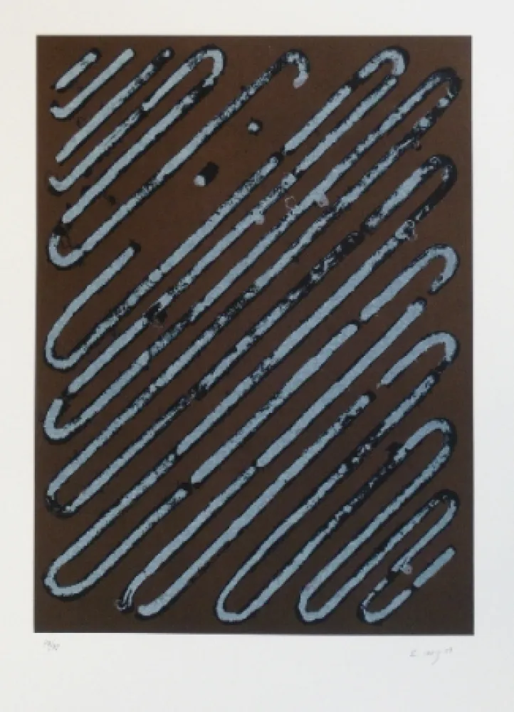 Litografía Moses - Cargot-Trac