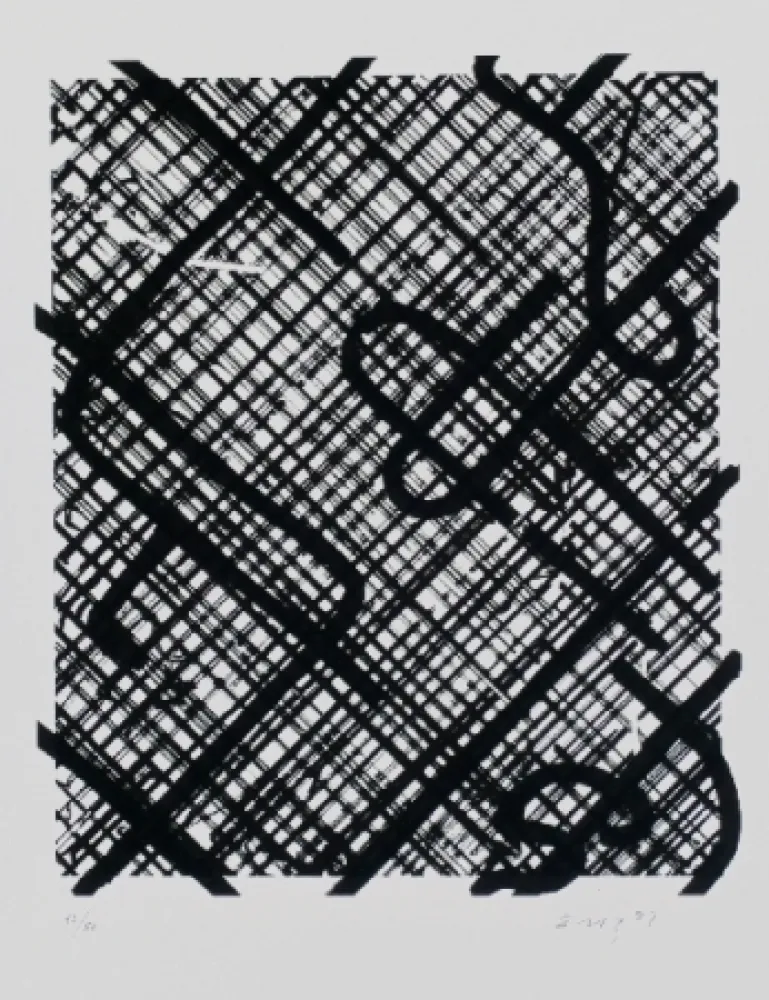 Litografía Moses - Ricco-Trac