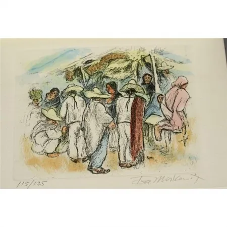 Grabado Moskowitz - Ira Moskowitz Graphics - A Catalogue Raisonné 1929-1975