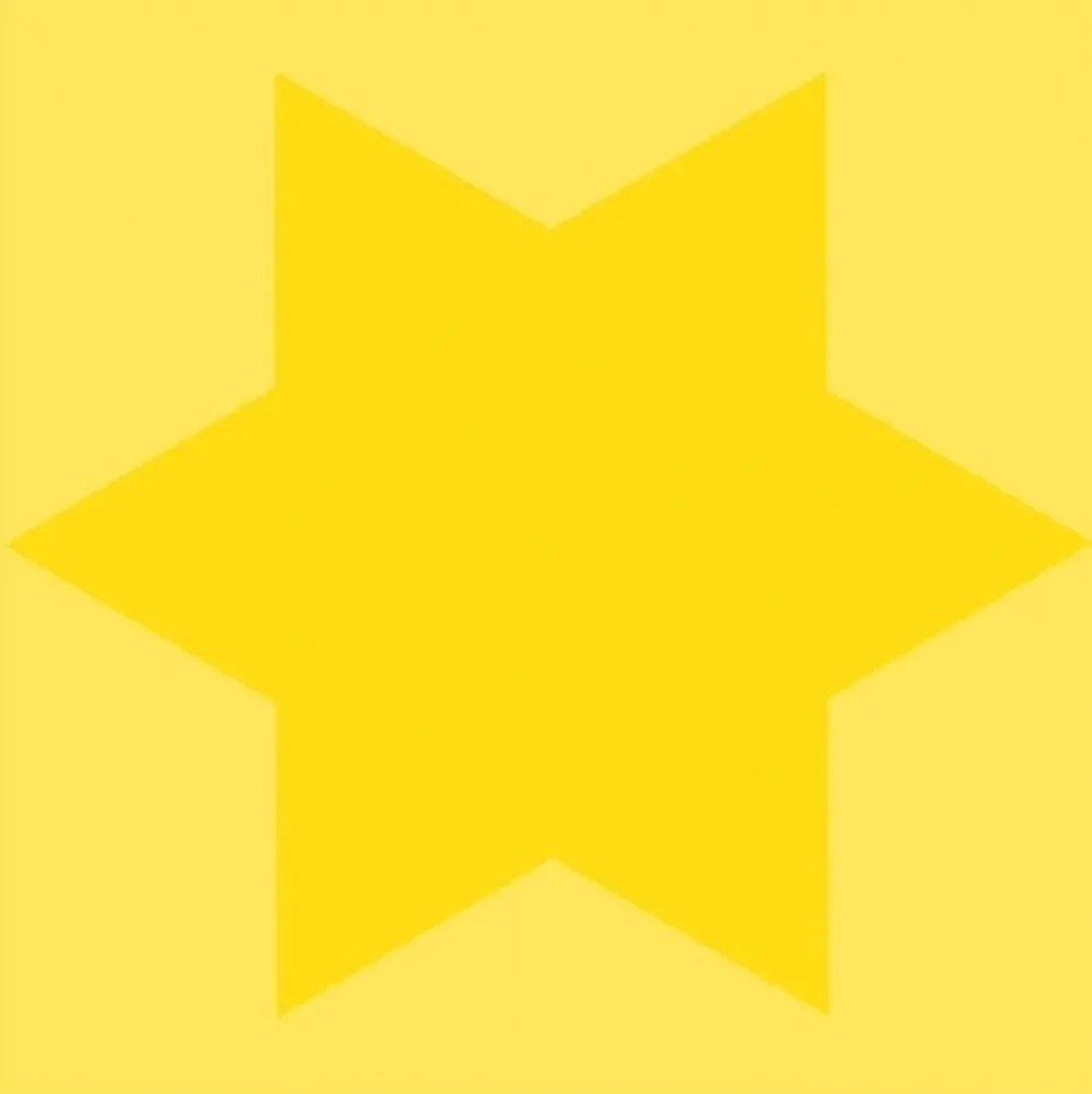 Serigrafía Mosset - Etoile jaune