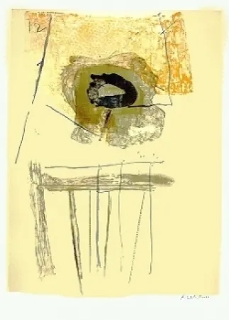 Litografía Motherwell - Chair