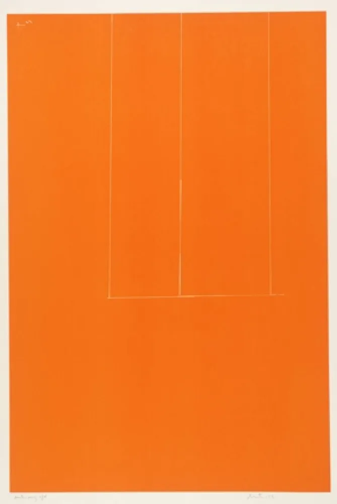 Serigrafía Motherwell - London Series I: Untitled