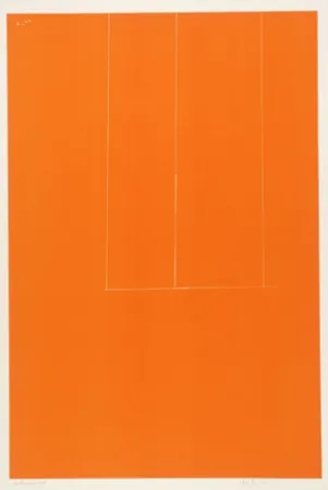 Serigrafía Motherwell - London Series I: Untitled