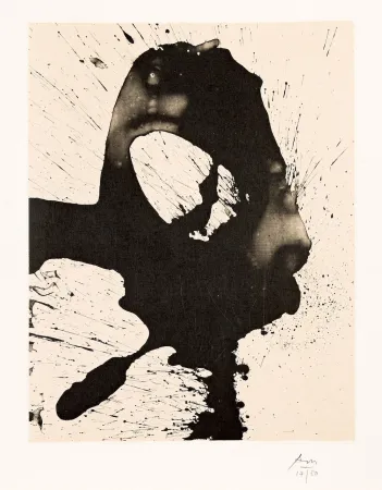 Litografía Motherwell - Nocturne I