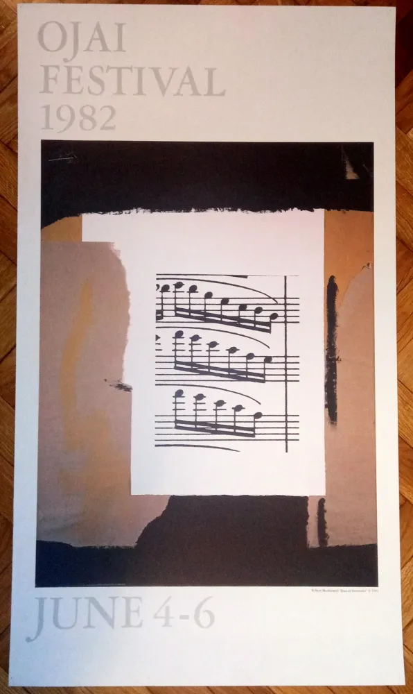 Cartel Motherwell - Ojai festival (poster) , 1982