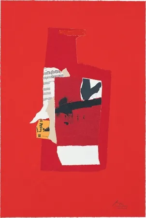 Litografía Motherwell - Redness of Red