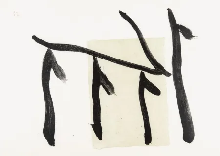 Litografía Motherwell - Rite of Passage III