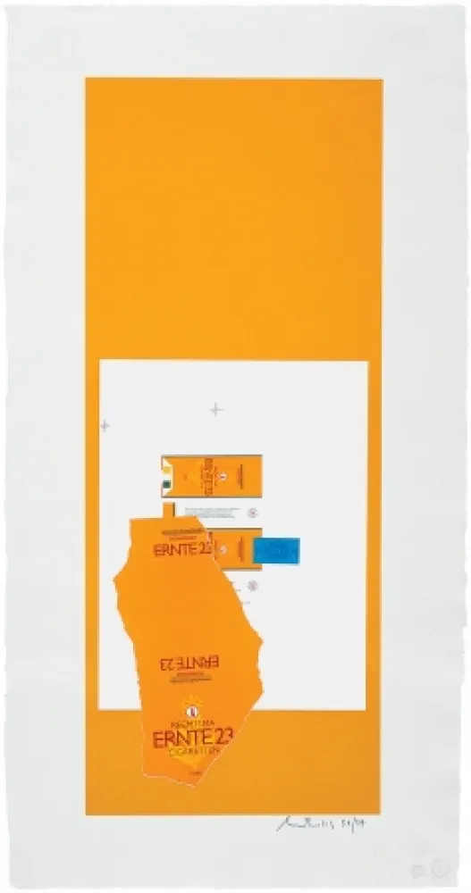 Litografía Motherwell - Summer Light Series: Harvest With Leaf