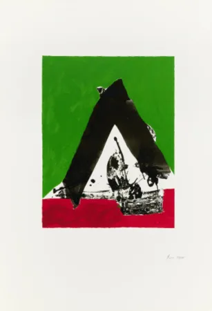 Serigrafía Motherwell - Untitled 5 from The Basque Suite