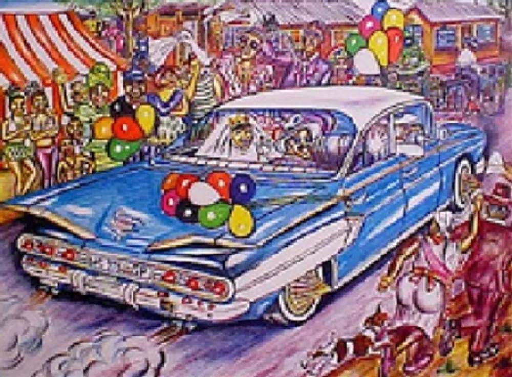 Litografía Motswai - Cadillac