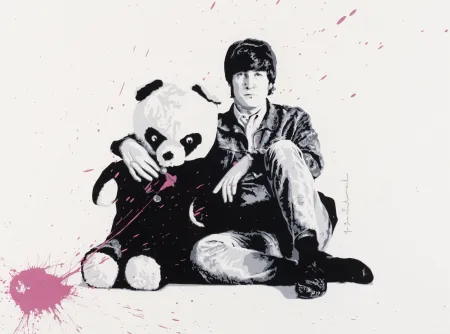 Serigrafía Mr Brainwash - All you need is love