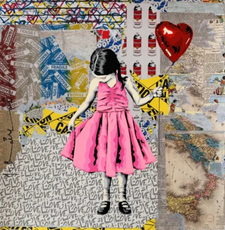 Múltiple Mr Brainwash - Beautiful Girl