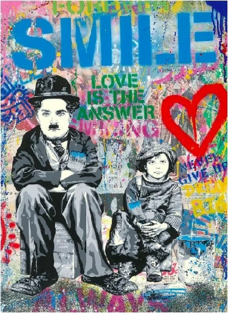 Serigrafía Mr Brainwash - Day Dreaming, 2020 