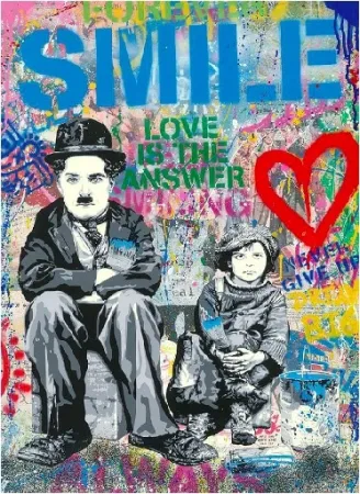 Serigrafía Mr Brainwash - Day Dreaming, 2020 