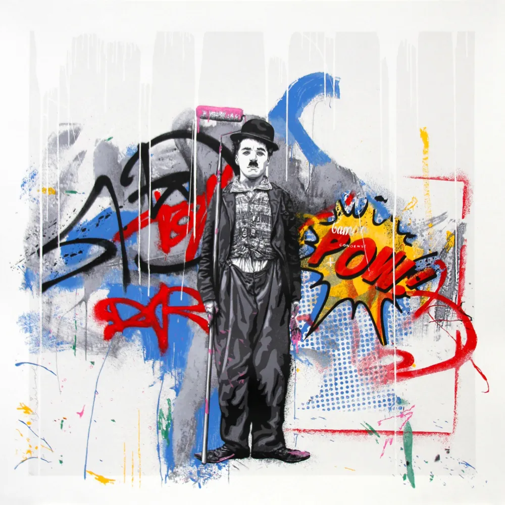 Serigrafía Mr. Brainwash - GOLD RUSH