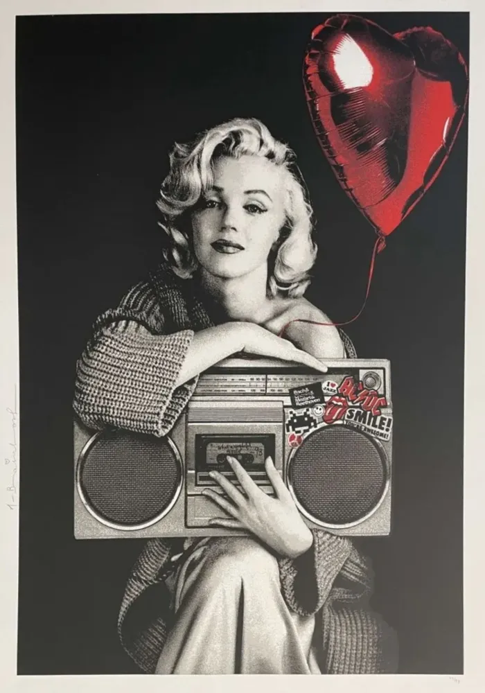 Serigrafía Mr Brainwash - Happy Birthday To Me