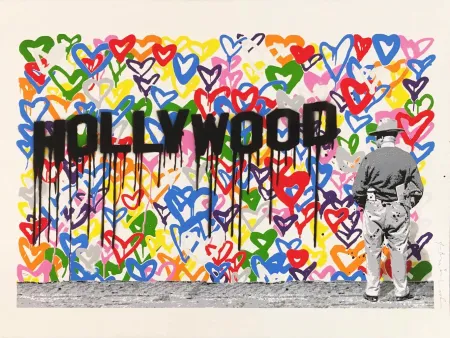 Serigrafía Mr. Brainwash - Hollywood