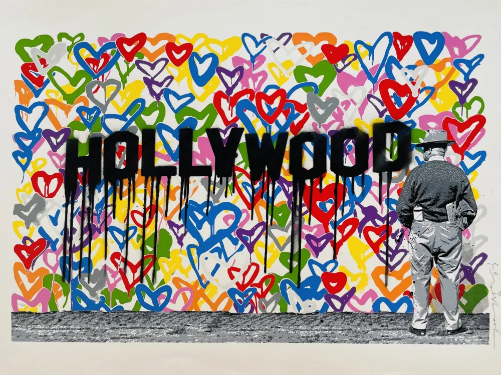 Serigrafía Mr Brainwash - Hollywood