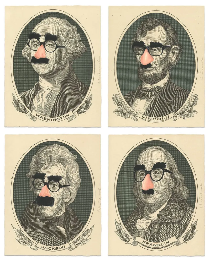 Serigrafía Mr. Brainwash - INCOGNITO