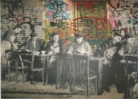 Serigrafía Mr. Brainwash - Le Bistro