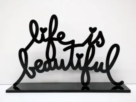 Múltiple Mr. Brainwash - Life is Beautiful (Black)